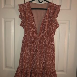 Fit n’ Flare Polka Dot Dress